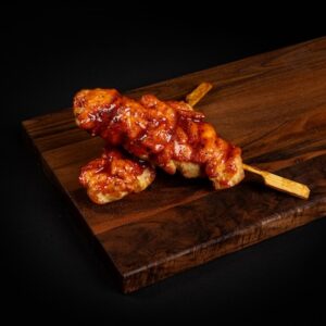 Voorgegaarde Kipspies